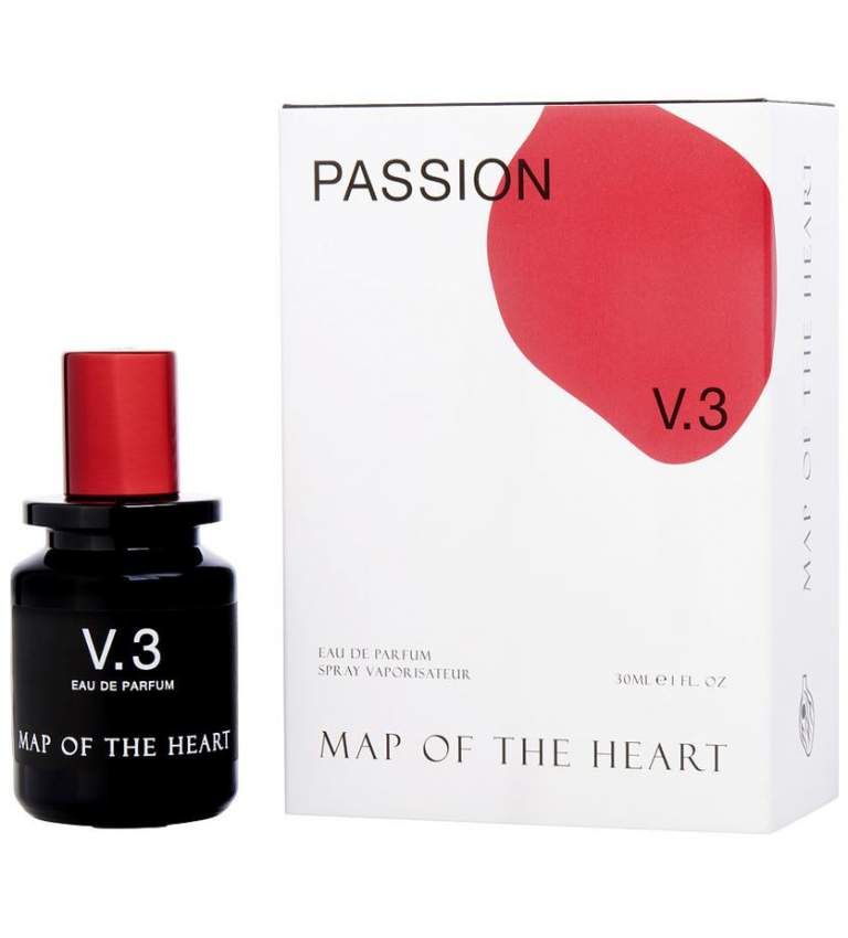 Map of the Heart Red Heart v.3