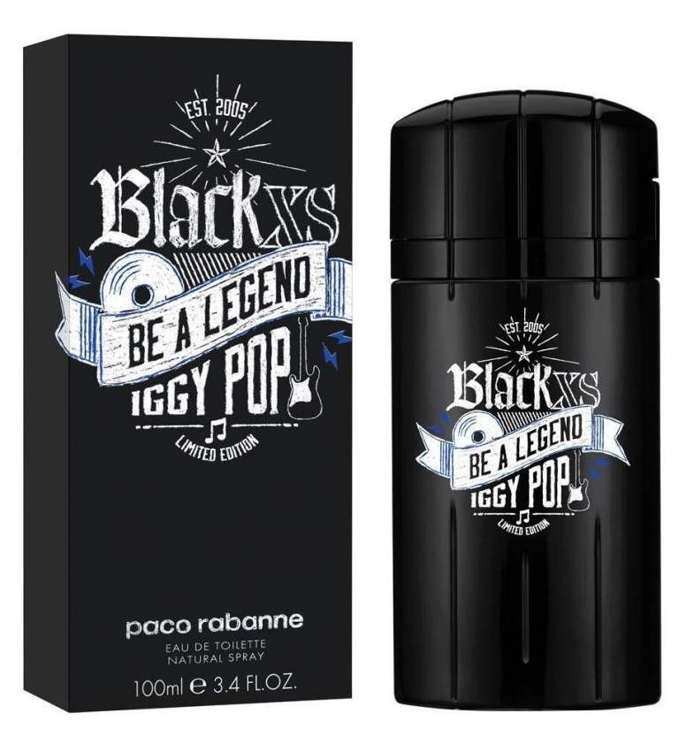 Rabanne Black XS Be a Legend Iggy Pop