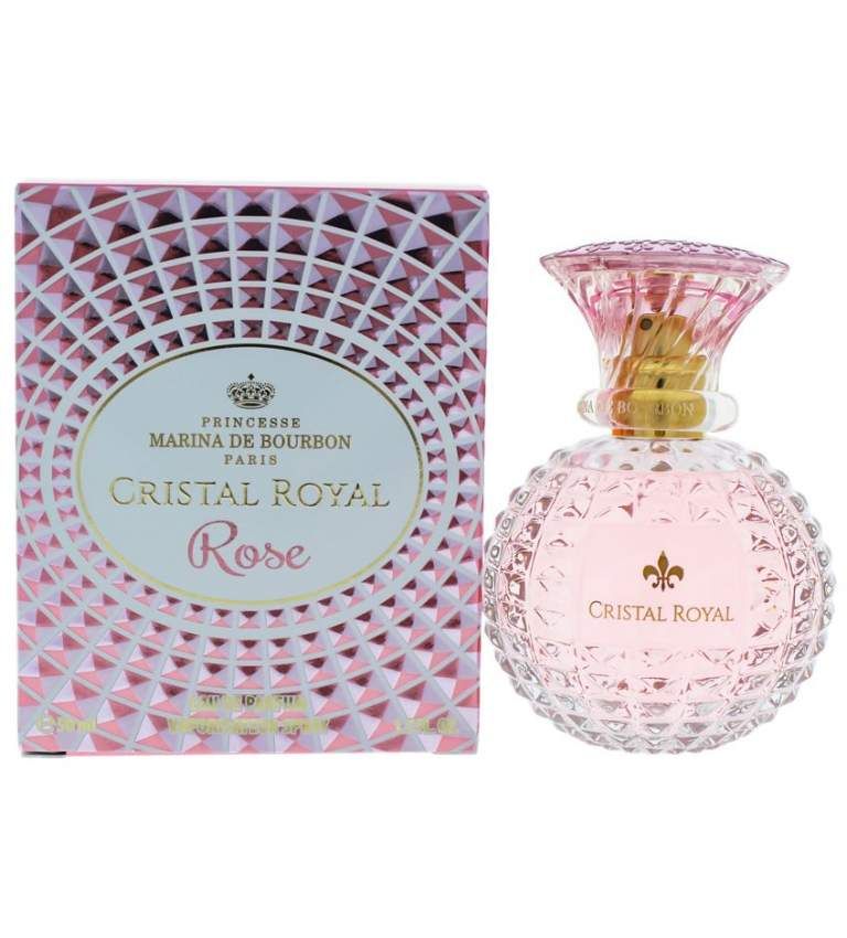 Princesse Marina De Bourbon Cristal Royal Rose
