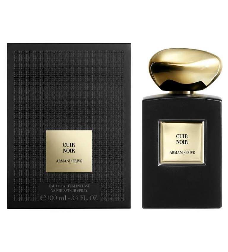 Giorgio Armani Armani Prive Cuir Noir