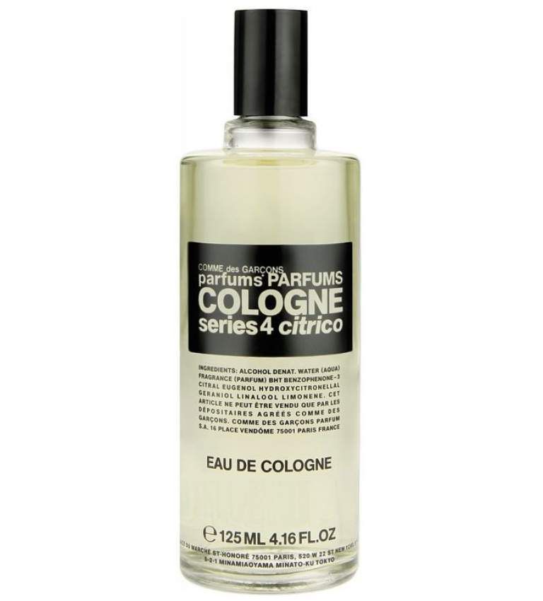 Comme des Garcons Cologne series 4 citrico